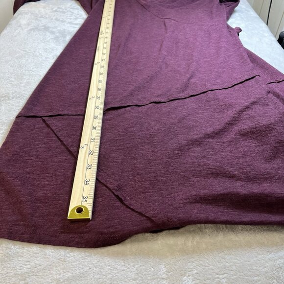 Horny Toad Womens Dress Large Purple Fall Long Sleeve Active Hiking Outdoor - Picture 6 of 8